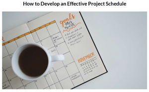 Project Management Scheduling