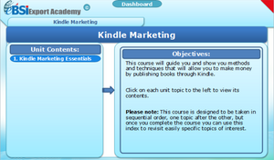 Kindle Marketing - eBSI Export Academy