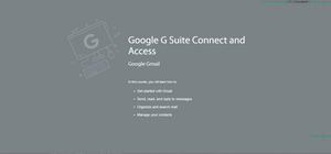 Google G Suite Connect and Access - eBSI Export Academy