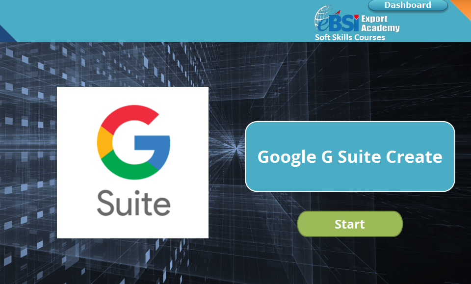 Google G Suite Create – EBSI Export Academy