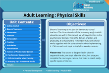 Load image into Gallery viewer, Adult Learning - Physical Skills - eBSI Export Academy